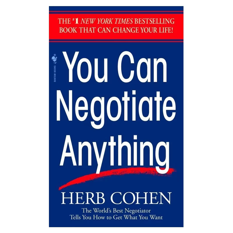 You Can Negotiate Anything, Bestselling Books in English, Negotiate Study Books 9780553281095