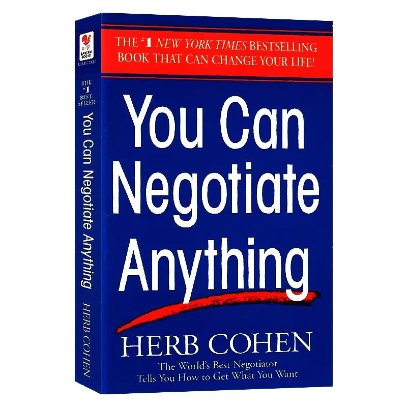 You Can Negotiate Anything, Bestselling Books in English, Negotiate Study Books 9780553281095